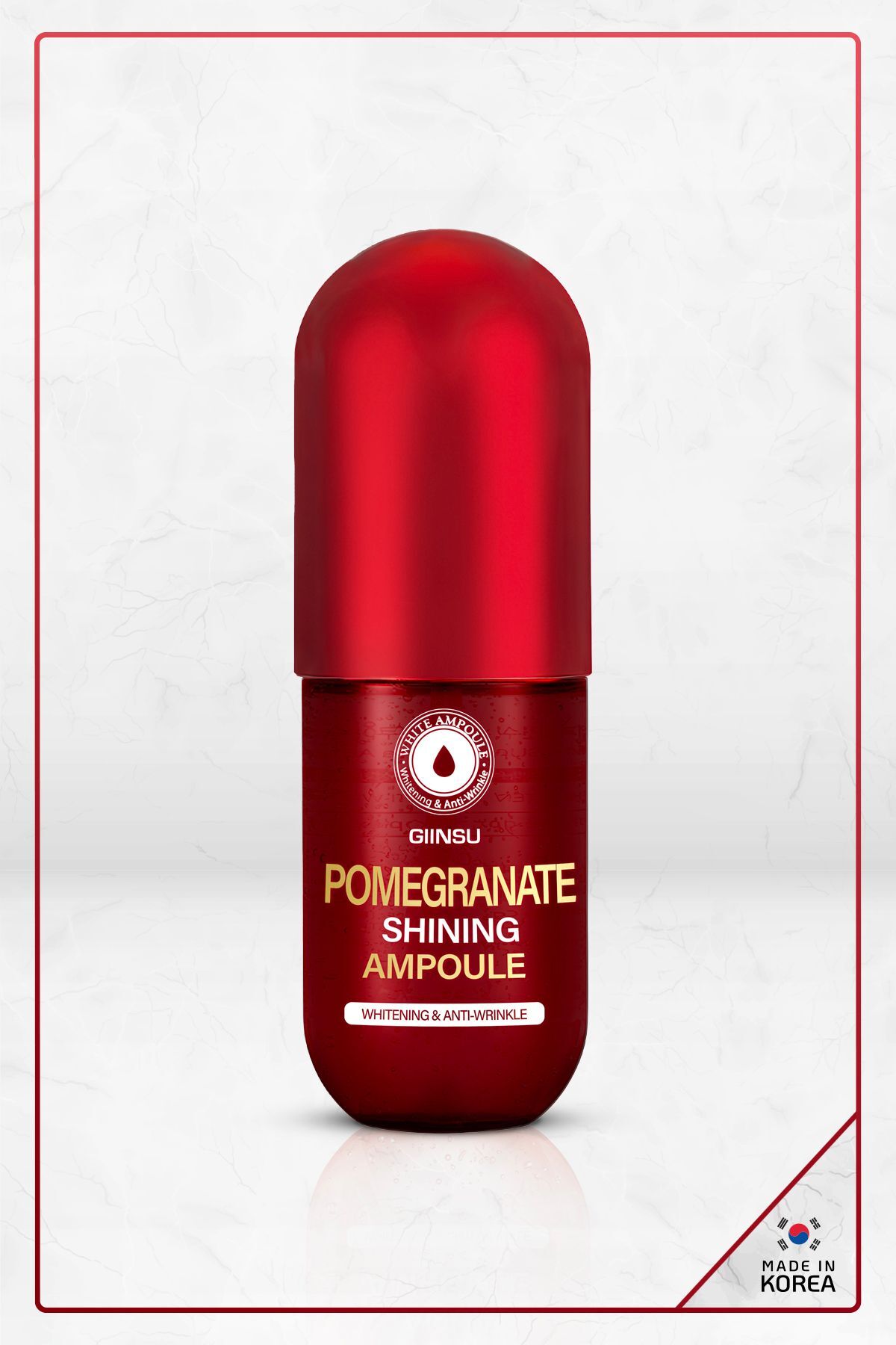 POMEGRANATE Nar Özlü Cilde Canlı ve Taze Görünüm Kazandıran Kırışıklık Karşıtı Kore Cilt Serumu
