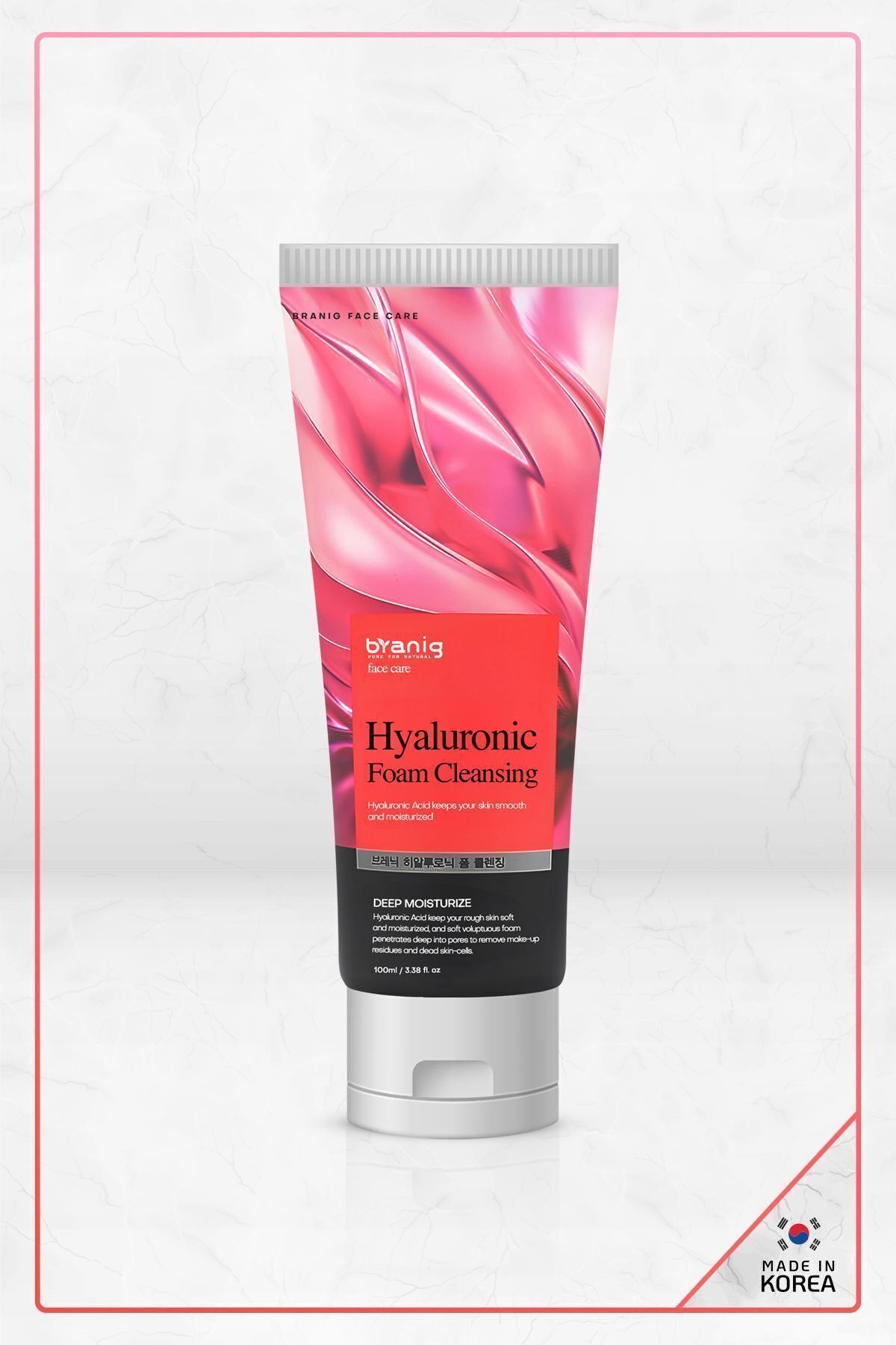 Pure Nature Hyaluronic Foam Cleasing Made In Korea