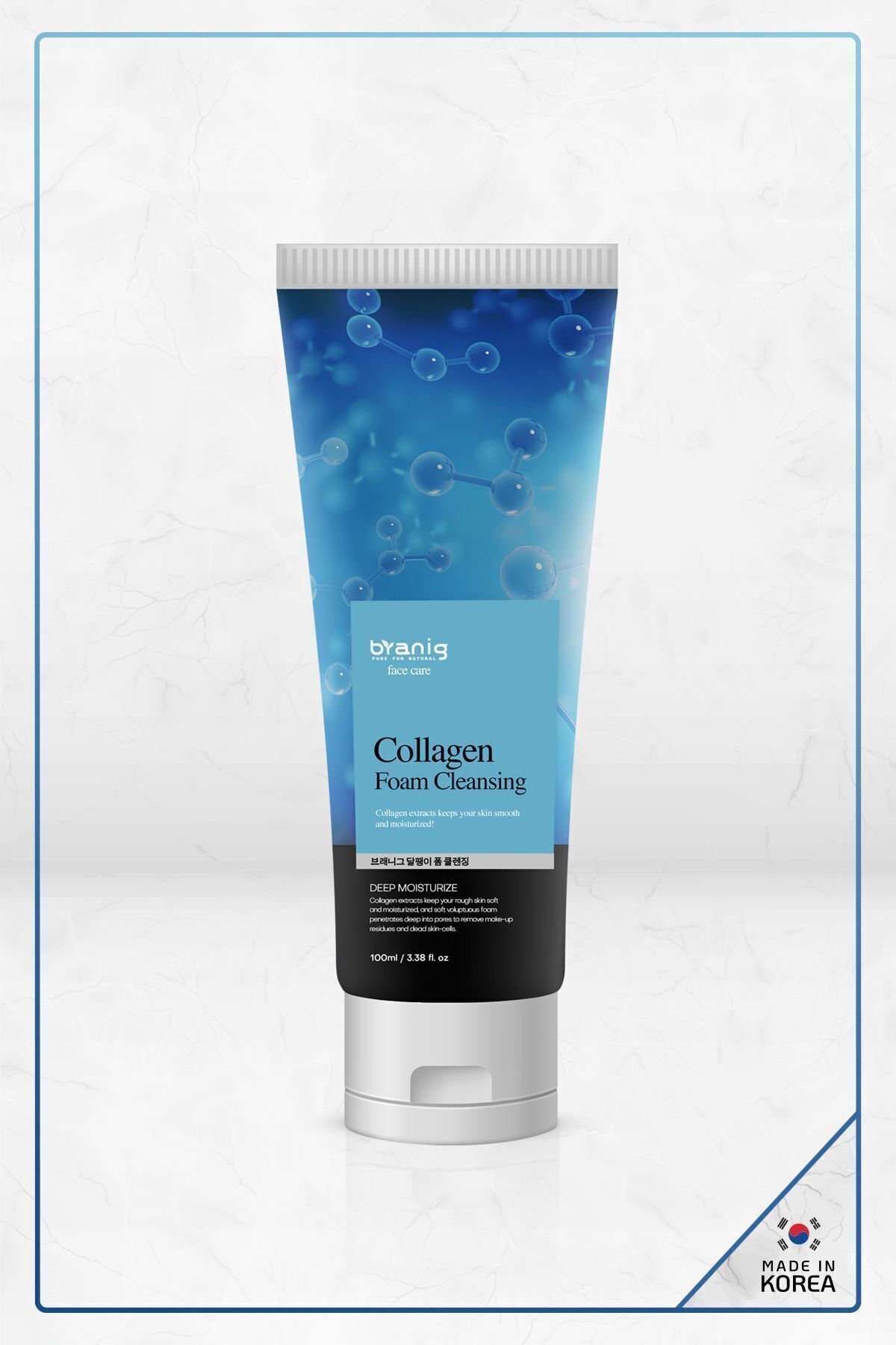 Pure Nature Collagen Foam Cleansing Made In Korea