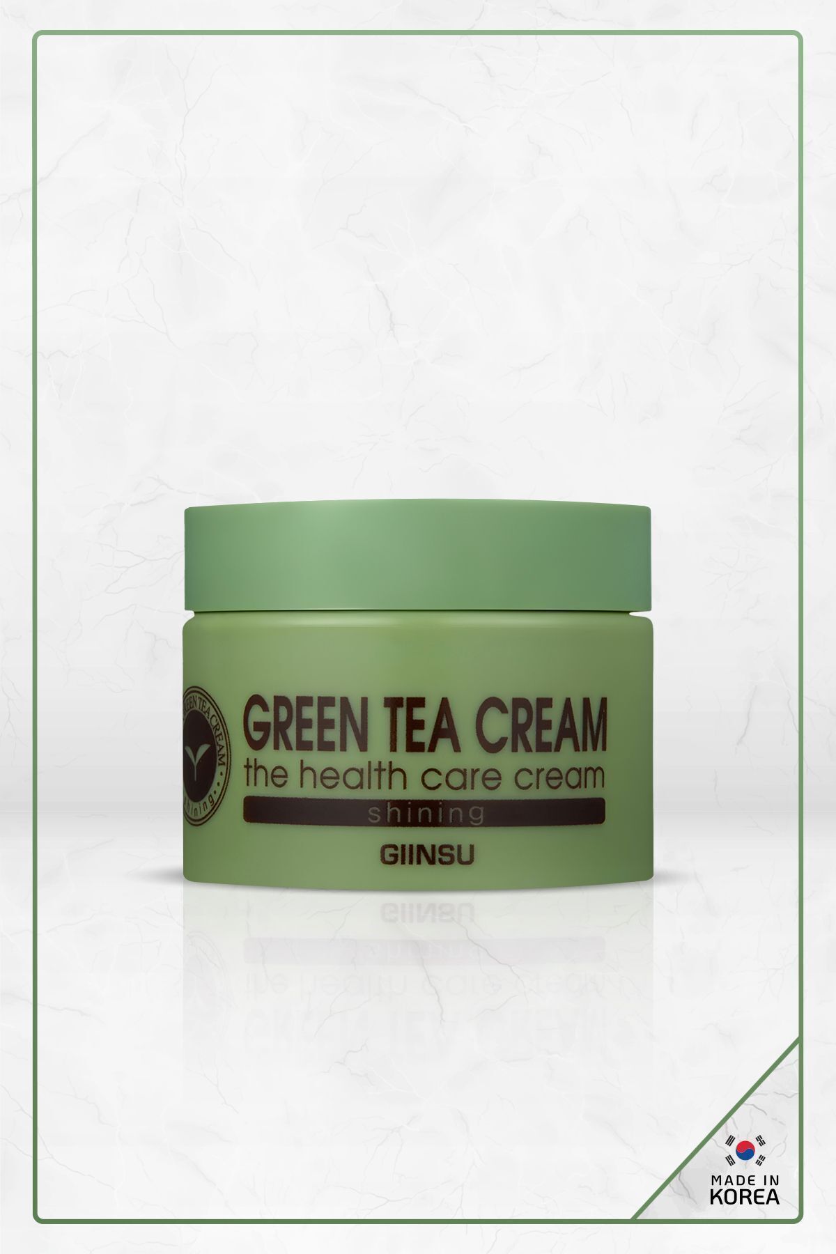 Gıınsu Göz Çevresi Ve Yüz Için Akne Karşıtı Onarıcı Green Tea Krem Made In Korea