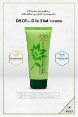 Green Tea Içeren Yatıştırıcı Leke Ve Akne Karşıtı Spf50 Yeşil Çay Özlü Kore Güneş Koruyucu Krem