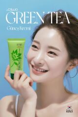 Green Tea Içeren Yatıştırıcı Leke Ve Akne Karşıtı Spf50 Yeşil Çay Özlü Kore Güneş Koruyucu Krem